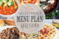 Family Meal Plan Week 7