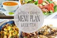 Family Meal Plan: Week 10