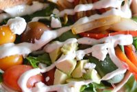 Fiesta Chicken Fajita Salad