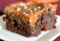 Decadent Salted Caramel Brownies