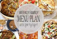 Week 48: Family Meal Plan