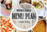 Weekly Family Feasts Edition 50
