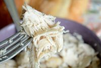 Effortless Slow Cooker Shredded Chicken
