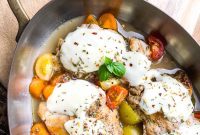 Easy Cheesy Mozzarella Chicken Keto and Gluten Free