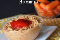 Mediterranean Roasted Red Pepper and Artichoke Hummus