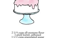 Foolproof Printable Cake Recipe