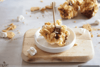 Smores Popcorn Bites