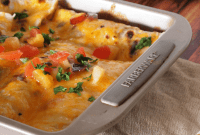 Slow-Braised Beef Enchilada Casserole