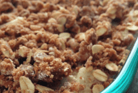 Spiced Apple Walnut Streusel Cake