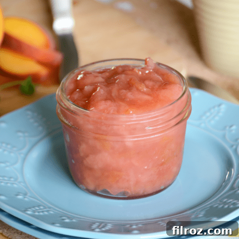Delicious Homemade Peach Jam
