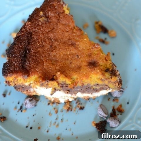 Chocolate cheesecake pumpkin pie