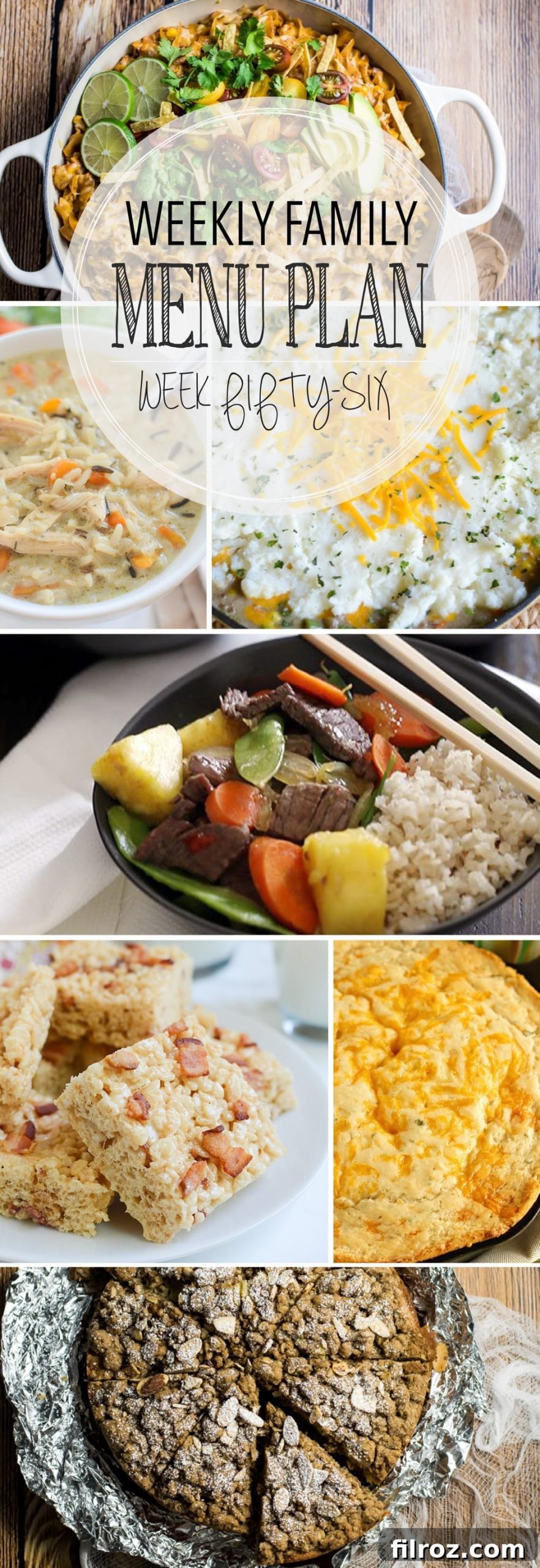 Weekly Meal Plan Inspiration for Busy Parents