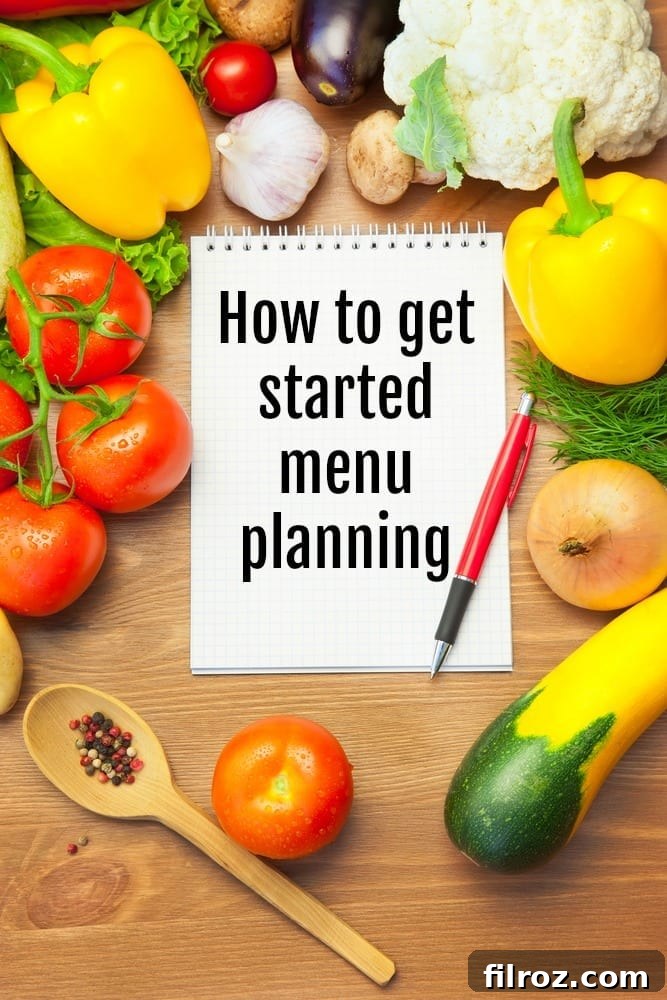 Simplify Your Life with Smart Meal Planning 2 A beautifully arranged selection of fresh vegetables and herbs, neatly chopped and ready for meal preparation, spread across a rustic wooden table.