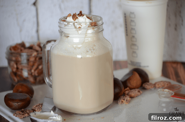 Chestnut Praline Latte copycat recipe