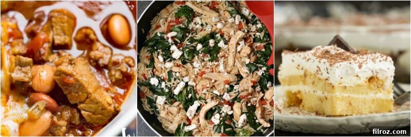 January menu plan with healthy paleo and clean eating options