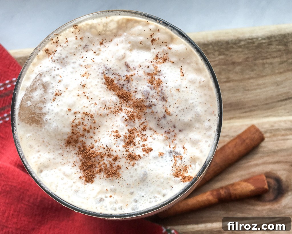 Wholesome Homemade Horchata 3 Close-up of soaking rice and cinnamon sticks, key ingredients for homemade horchata.