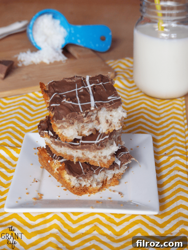 Buttery Sugar Cookie Bars 13 Rich chocolate covered macaroon bars