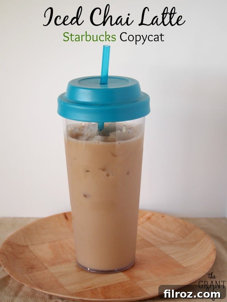 7 Secret Starbucks Drinks You Need to Try 7 Easy recipe for a homemade Iced Chai Latte, mirroring the Starbucks classic