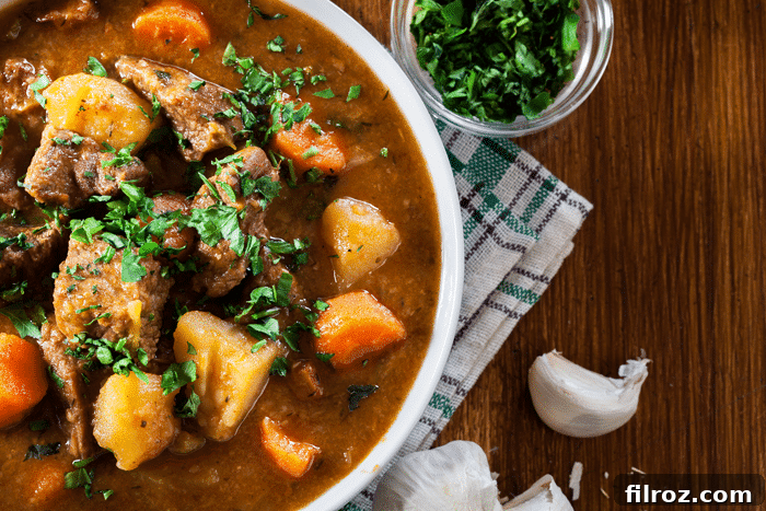 How to Make Classic Irish Stew with Stout Beer