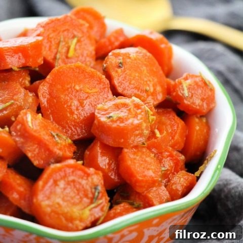 Quick Honey Roasted Carrots Recipe