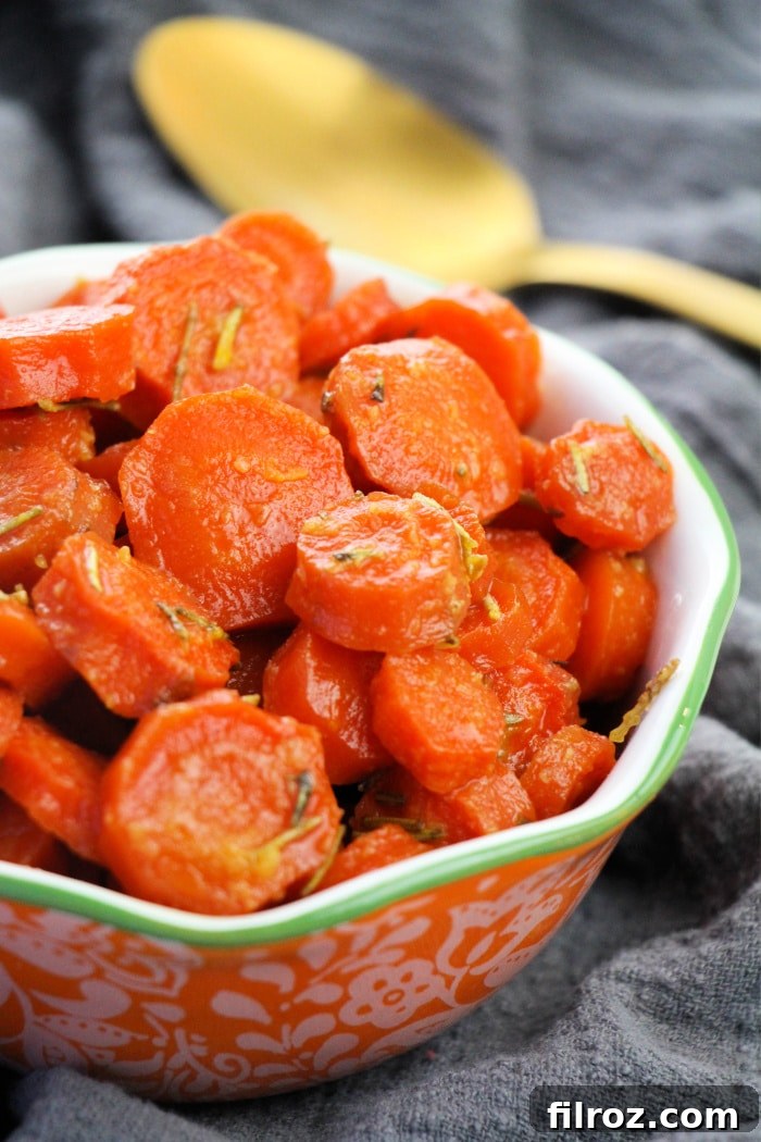 Pin this Honey Roasted Carrots recipe for later
