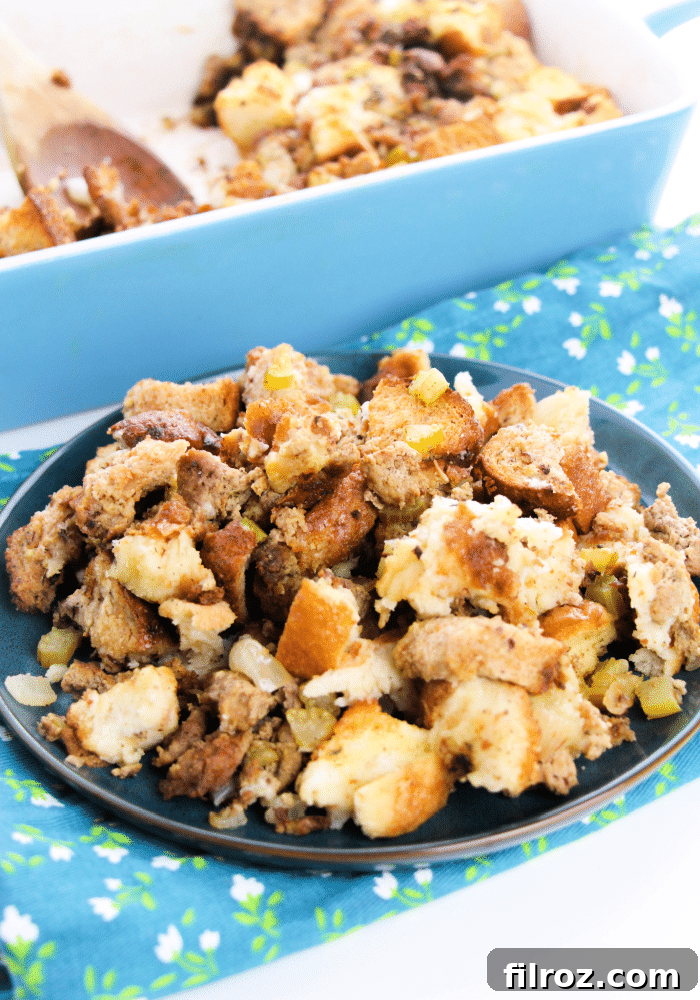 easy sausage stuffing recipe