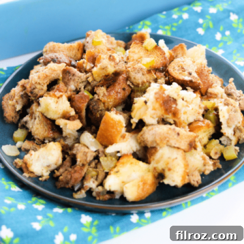 Easy sausage stuffing(3)