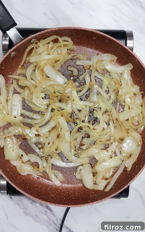 French Onion Smothered Pork Chops 4 saute onions and garlic in skillet