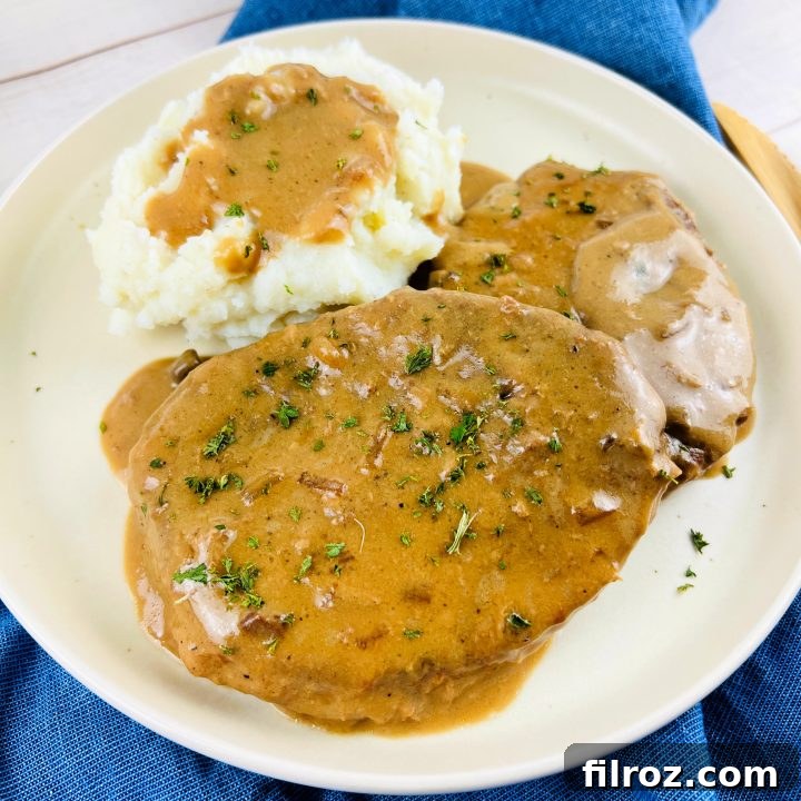 Delicious Slow Cooker Cube Steak