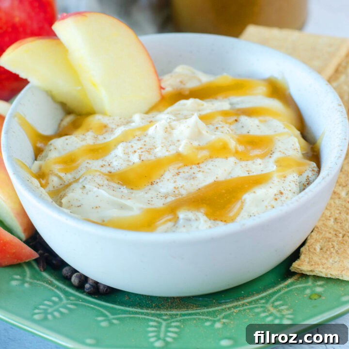 Caramel apple dip