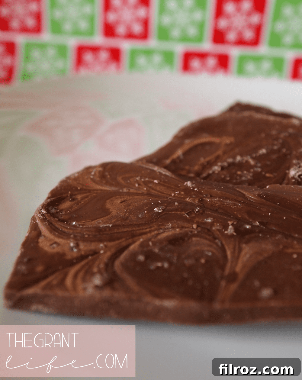 Homemade Salted Caramel Bark Dessert