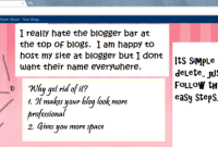 Removing the Blogger Navigation Bar