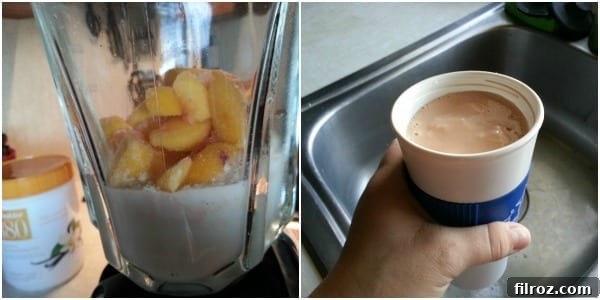 shaklee smoothie recipe 1 - Peach Dandy Ingredients