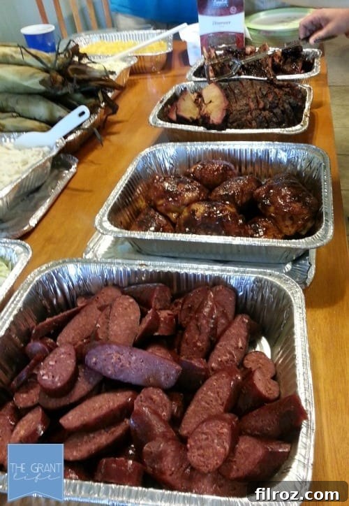 Delicious slow-smoked brisket and ribs from Bohunk Barbecue Company, perfect for Denton catering events.