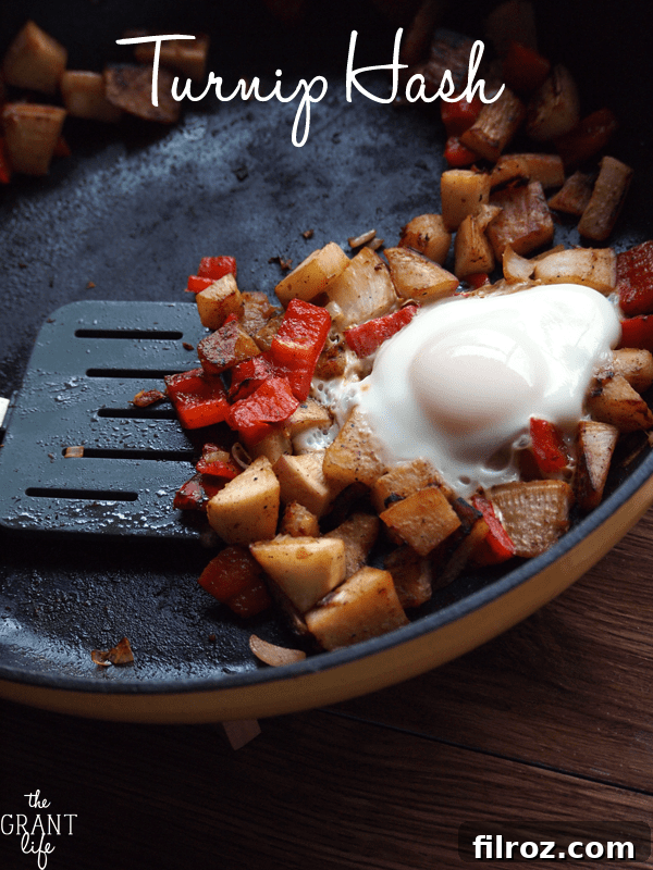 Turnip Hash Pinterest Pin