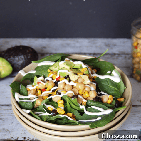 Chipotle Chickpea Salad Recipe