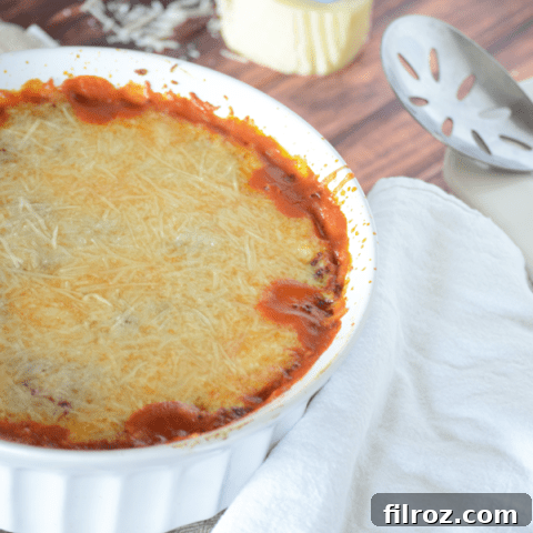 Mozzarella Meatball Quinoa Bake