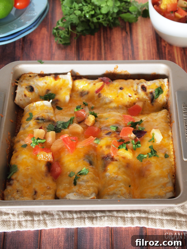 Pin this delicious Crock Pot Roast Enchilada recipe for later